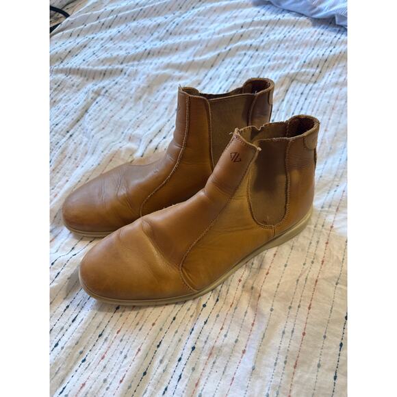 Amberjack Men’s Chelsea Boot Size 10.5 Honey Tan Leather main image 6